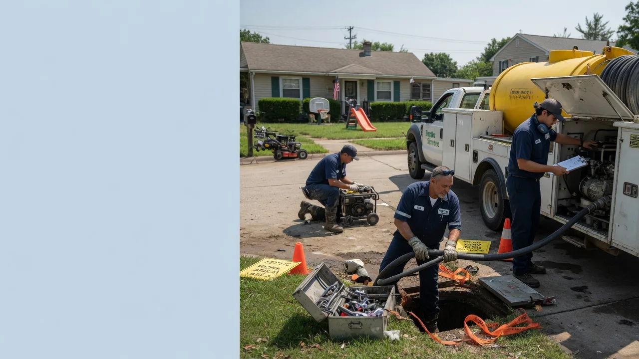Septic Tank Pumping in Coffeeville, AL near me